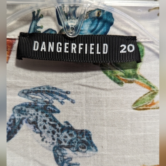 Dangerfield organic cotton button front amphibian shirt - Picture 5 of 8